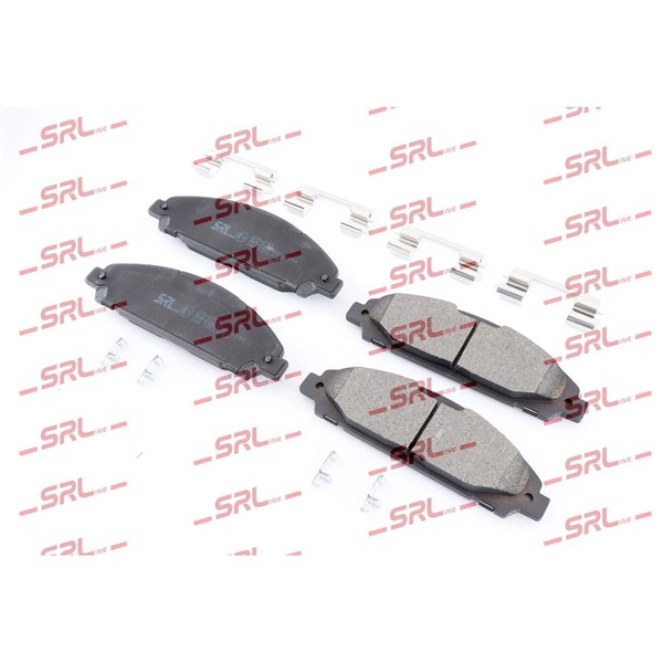 Bromsbeläggsats, Framaxel Srline S70-0753 SRLine