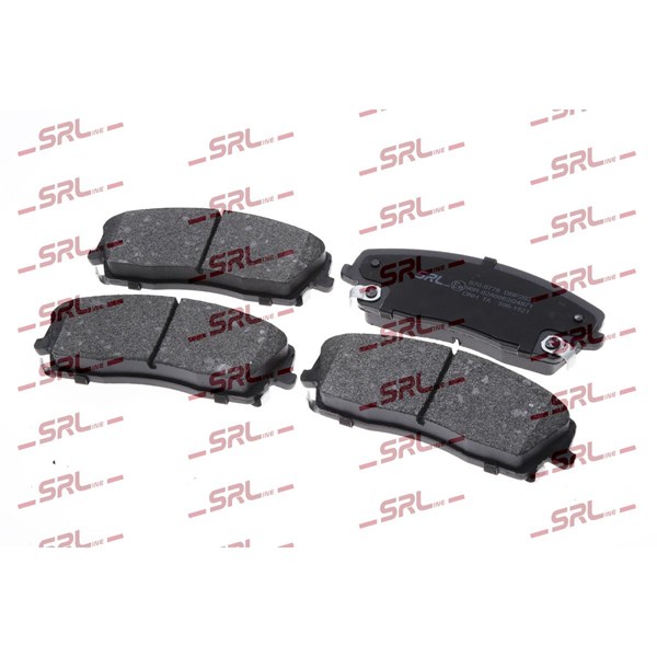 Bromsbeläggsats, Framaxel Srline S70-0778 SRLine