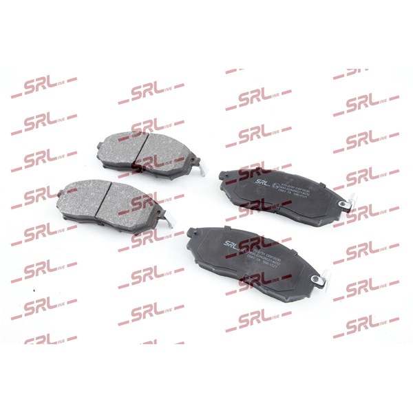 Bromsbeläggsats, Framaxel Srline S70-0781 SRLine