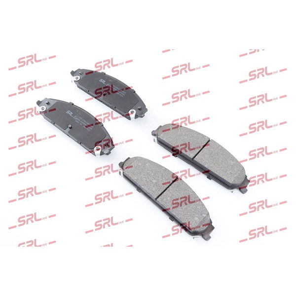 Bromsbeläggsats Hålad, Framaxel Srline S70-0789 SRLine
