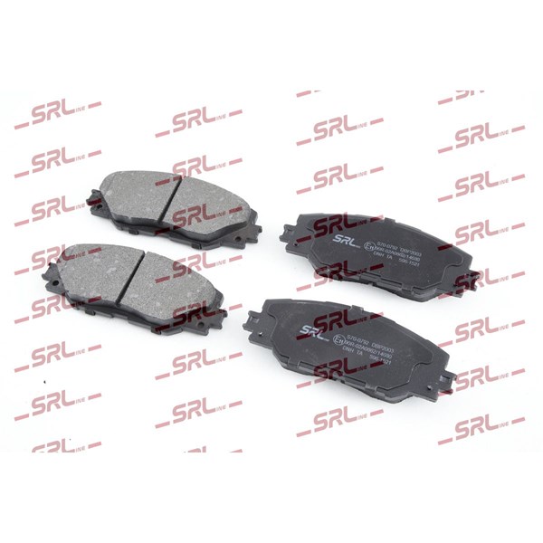Bromsbeläggsats, Framaxel Srline S70-0792 SRLine