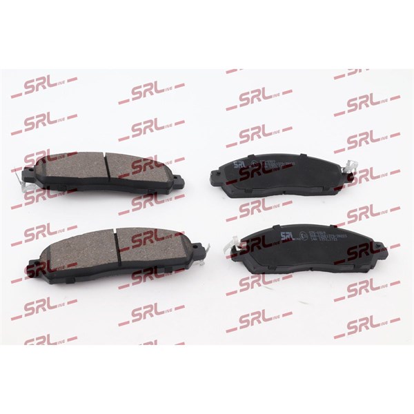 Bromsbeläggsats, Framaxel Srline S70-0809 SRLine