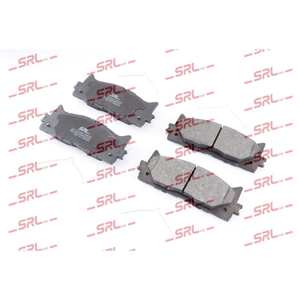 Bromsbeläggsats, Framaxel Srline S70-0829 SRLine