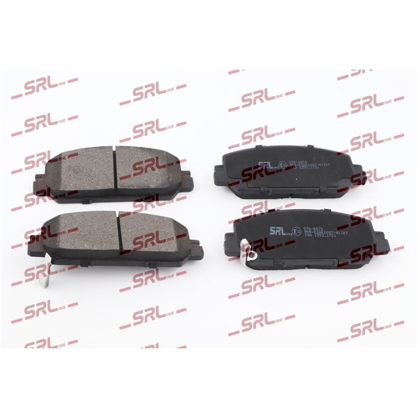 Bromsbeläggsats, Framaxel Srline S70-0872 SRLine
