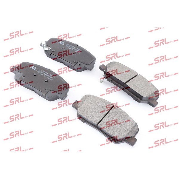 Bromsbeläggsats, Framaxel Srline S70-0949 SRLine