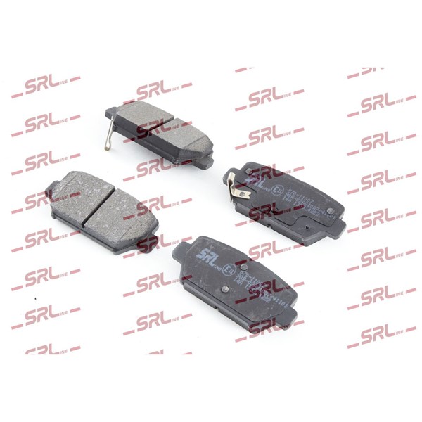 Bromsbeläggsats, Bakaxel Srline S70-11007 SRLine
