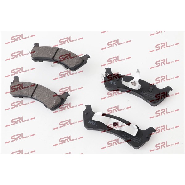 Bromsbeläggsats, Bakaxel Srline S70-1577 SRLine