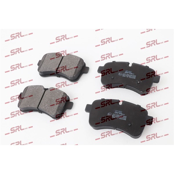 Bromsbeläggsats, Bakaxel Srline S70-1605 SRLine