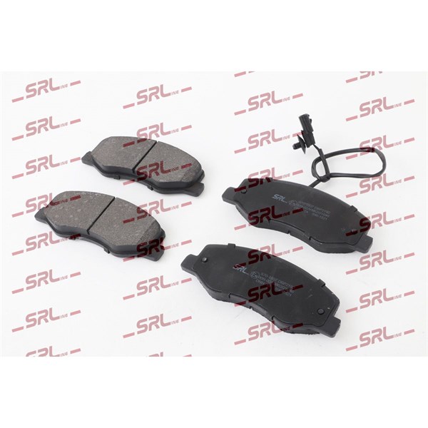 Bromsbeläggsats, Bakaxel Srline S70-1607 SRLine