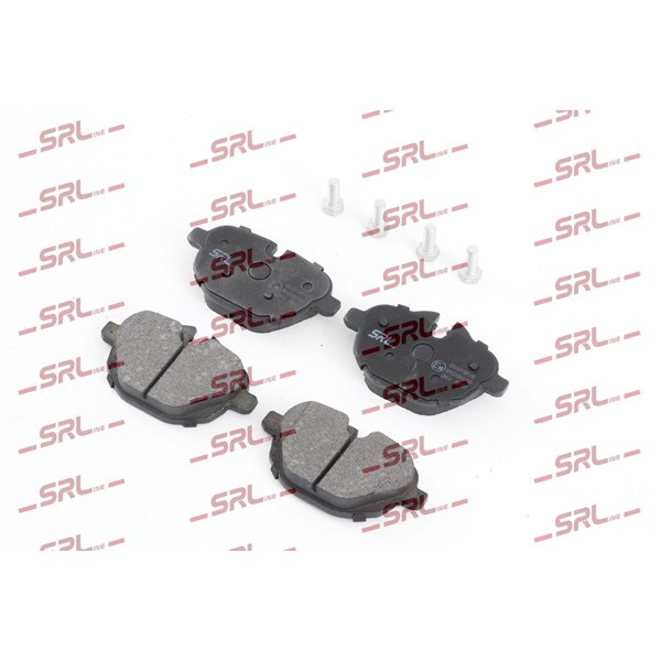 Bromsbeläggsats, Bakaxel Srline S70-1631 SRLine