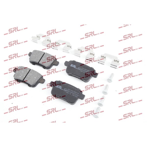 Bromsbeläggsats, Bakaxel Srline S70-1635 SRLine