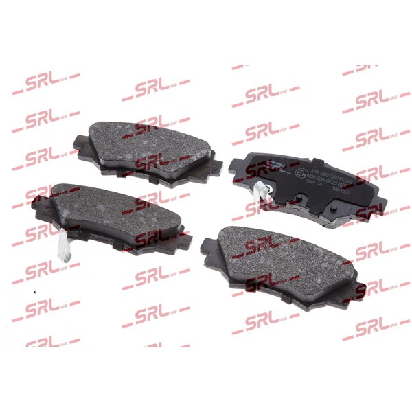 Bromsbeläggsats, Bakaxel Srline S70-1669 SRLine