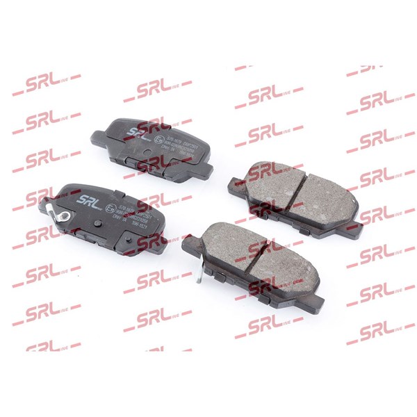 Bromsbeläggsats, Bakaxel Srline S70-1679 SRLine