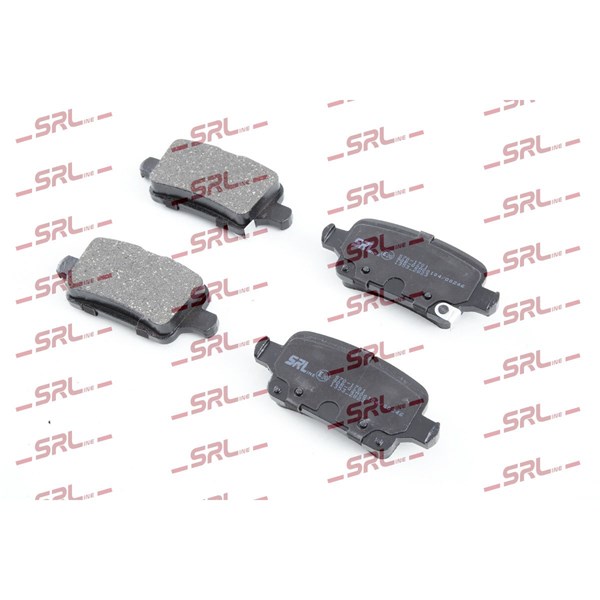 Bromsbeläggsats, Bakaxel Srline S70-1701 SRLine