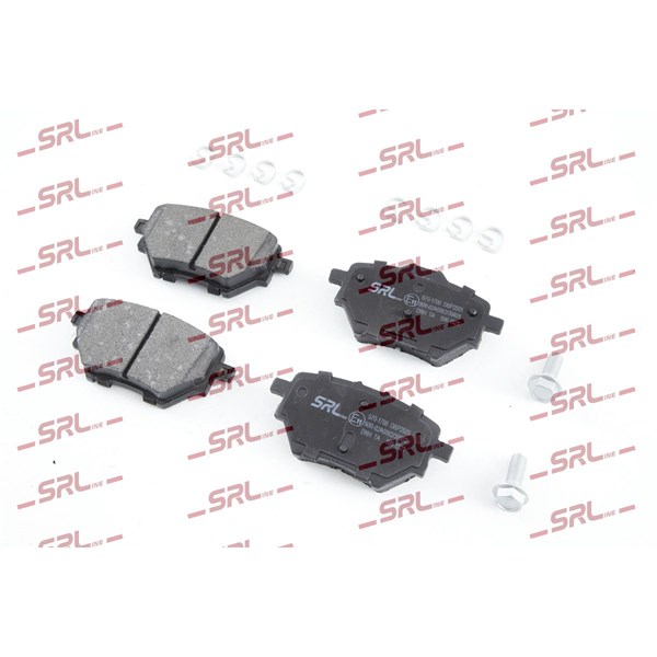 Bromsbeläggsats, Bakaxel Srline S70-1706 SRLine