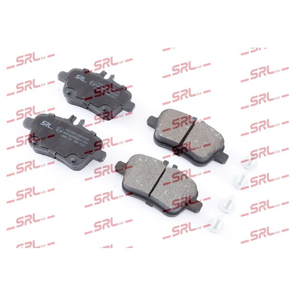 Bromsbeläggsats, Bakaxel Srline S70-1801 SRLine