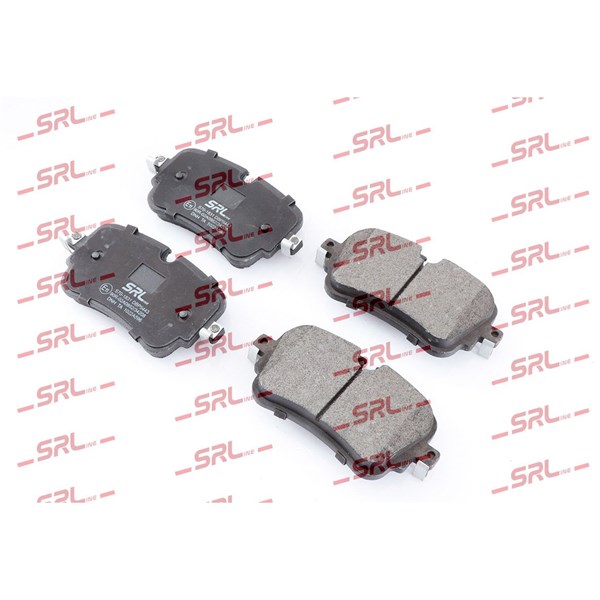 Bromsbeläggsats, Bakaxel Srline S70-1831 SRLine