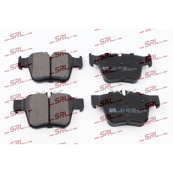Bromsbeläggsats, Bakaxel Srline S70-1838 SRLine Bromsbeläggsats, Bakaxel Srline S70-1838 SRLine