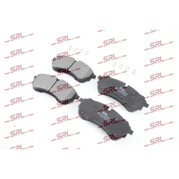 Bromsbeläggsats, Bakaxel, Framaxel Srline S70-2896 SRLine