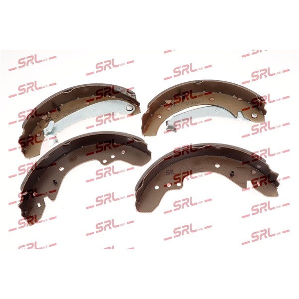Bromsbackar, sats, Bakaxel Srline S72-1017 SRLine
