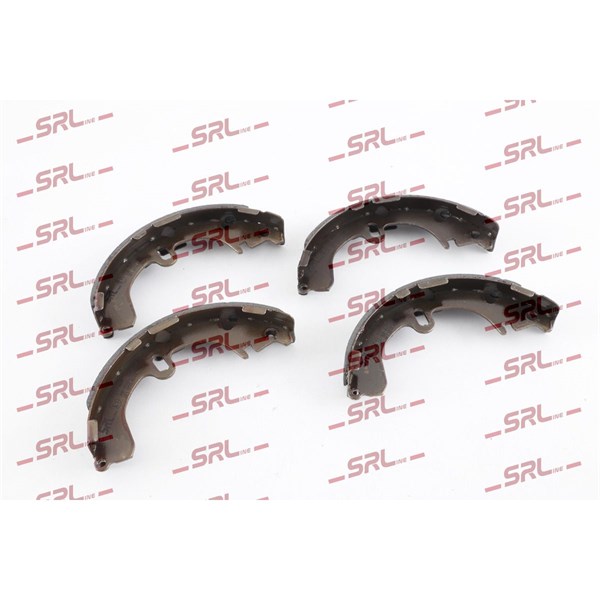Bromsbackar, sats, Bakaxel Srline S72-1020 SRLine
