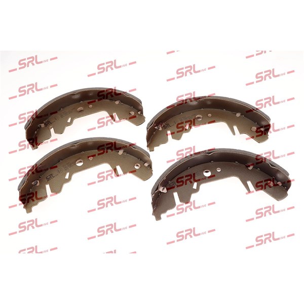 Bromsbackar, sats, Bakaxel Srline S72-1027 SRLine