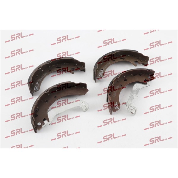 Bromsbackar, sats, Bakaxel Srline S72-1038 SRLine