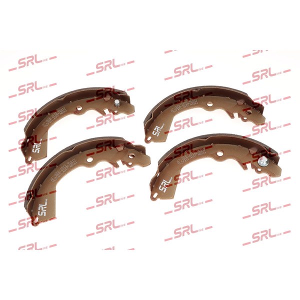 Bromsbackar, sats, Bakaxel Srline S72-1073 SRLine