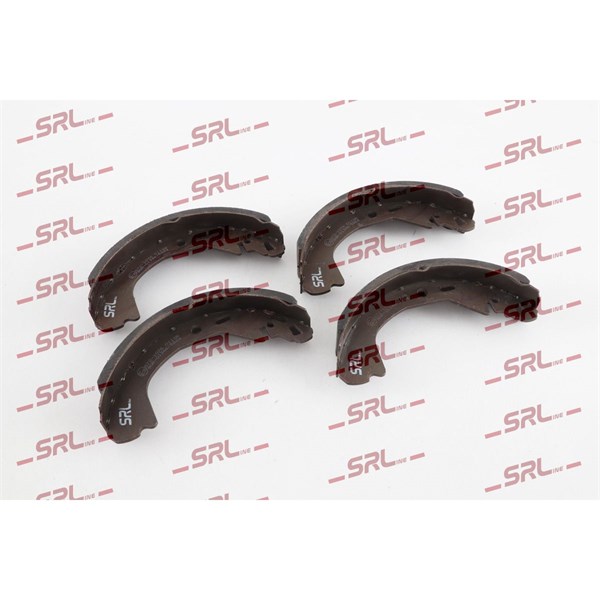 Bromsbackar, sats, Bakaxel Srline S72-1076 SRLine