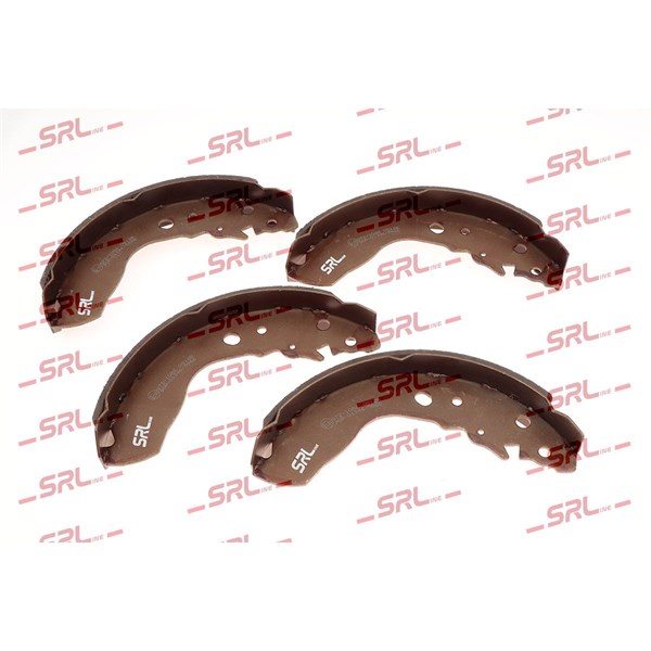 Bromsbackar, sats, Bakaxel Srline S72-1086 SRLine