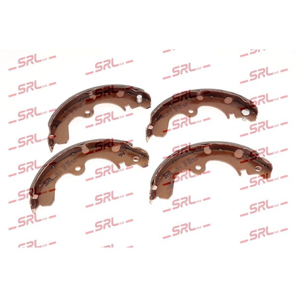 Bromsbackar, sats, Bakaxel Srline S72-1087 SRLine