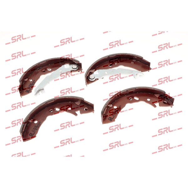 Bromsbackar, sats, Bakaxel Srline S72-1096 SRLine