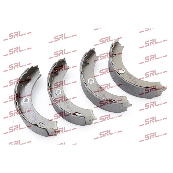 Bromsbackar, sats Ventilerad, Bakaxel Srline S72-1099 SRLine