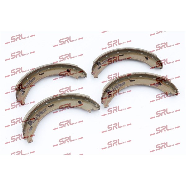 Bromsbackar, sats, Bakaxel Srline S72-1100 SRLine