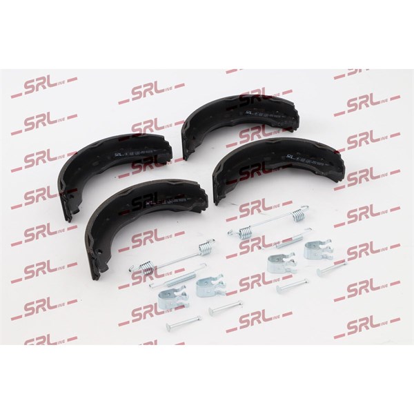 Bromsbackar, sats, Bakaxel Srline S72-1101 SRLine