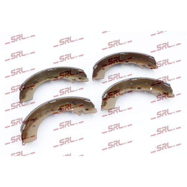 Bromsbackar, sats, Bakaxel Srline S72-1106 SRLine