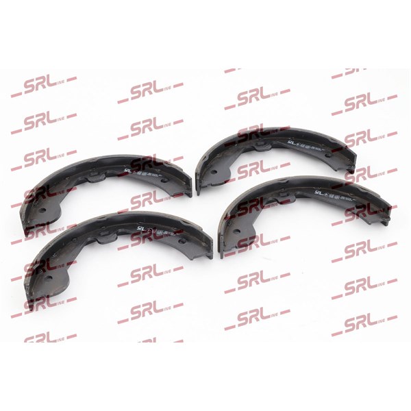 Bromsbackar, sats, Bakaxel Srline S72-1107 SRLine