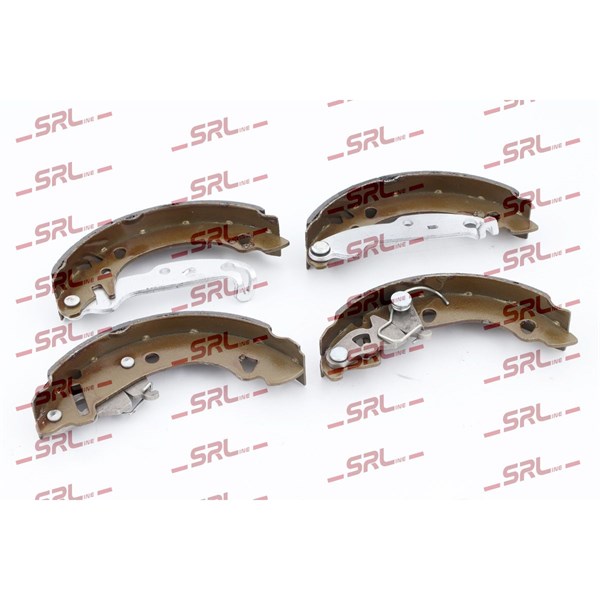 Bromsbackar, sats, Bakaxel Srline S72-1108 SRLine