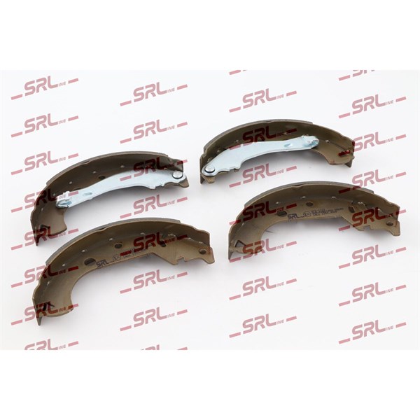 Bromsbackar, sats, Bakaxel Srline S72-1112 SRLine