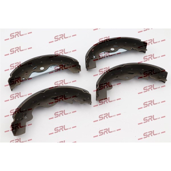 Bromsbackar, sats, Bakaxel Srline S72-1114 SRLine
