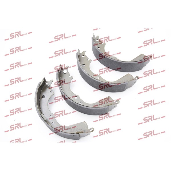 Bromsbackar, sats, Bakaxel Srline S72-1115 SRLine