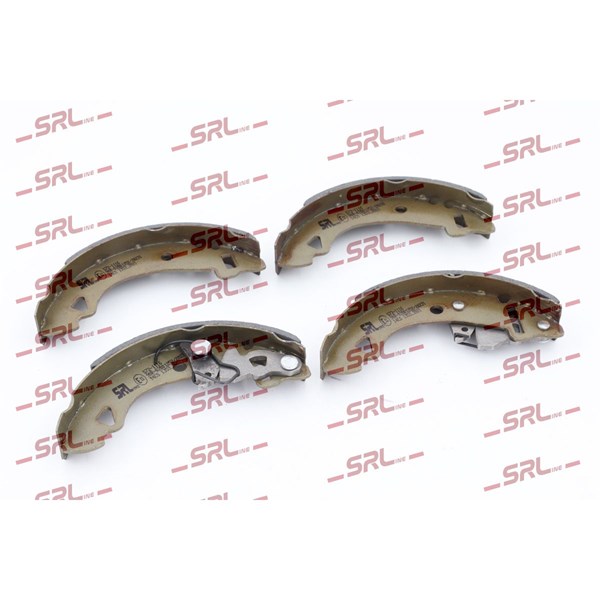 Bromsbackar, sats, Bakaxel Srline S72-1116 SRLine