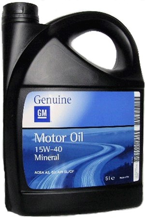 Motorolja Genuine GM Opel 15W-40 A3/B3 Original 93165220 Original