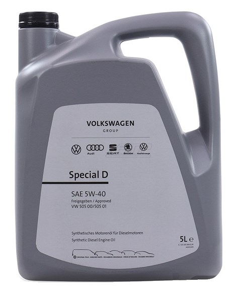 Motorolja Genuine Volkswagen Special D 5W-40 Original GS55505M4EU Original