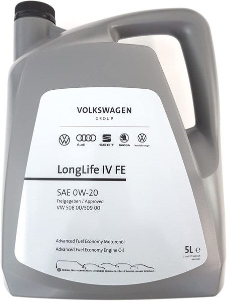 Motorolja Genuine Volkswagen Longlife IV FE 0W-20 Original