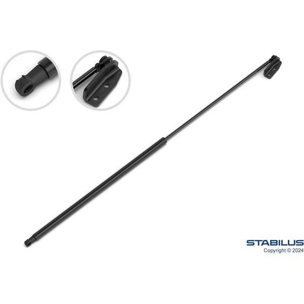 Gasfjäder, bagageutrymme, Höger Stabilus //  lift-o-matâ® 010372 STABILUS