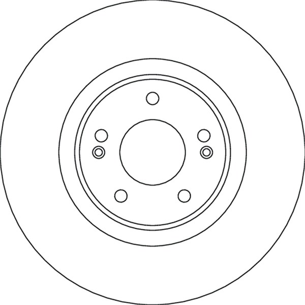 Bromsskiva Ventilerad, Framaxel Trw DF4632S TRW Bromsskiva Ventilerad, Framaxel Trw DF4632S TRW