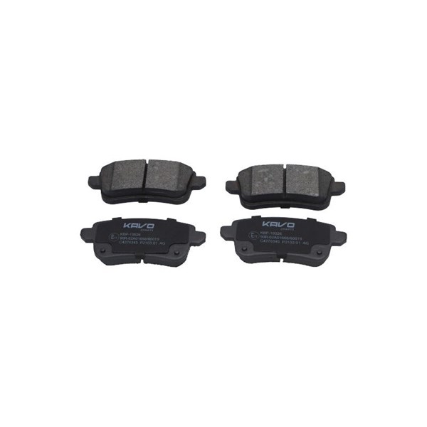 Bromsbeläggsats, Bakaxel Kavo parts KBP-10026 KAVO PARTS
