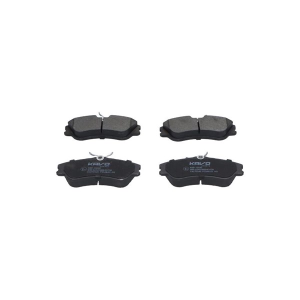 Bromsbeläggsats Ventilerad, Framaxel Kavo parts KBP-10030 KAVO PARTS