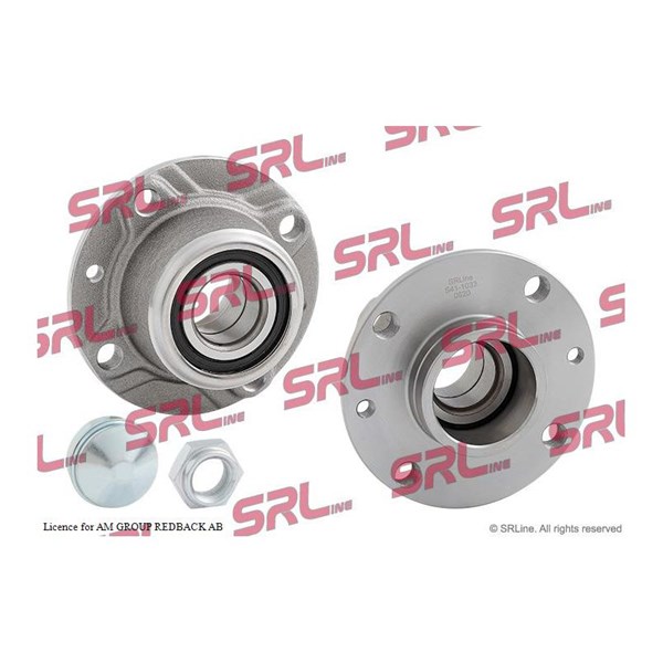 Hjullagersats, Bakaxel Srline S41-1033 SRLine
